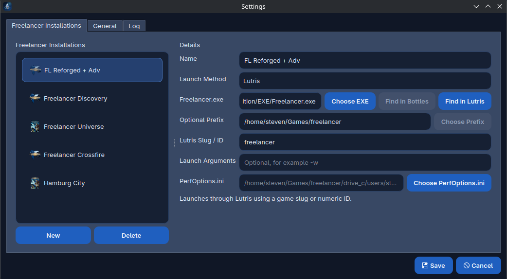FL Atlas Launcher add games screenshot