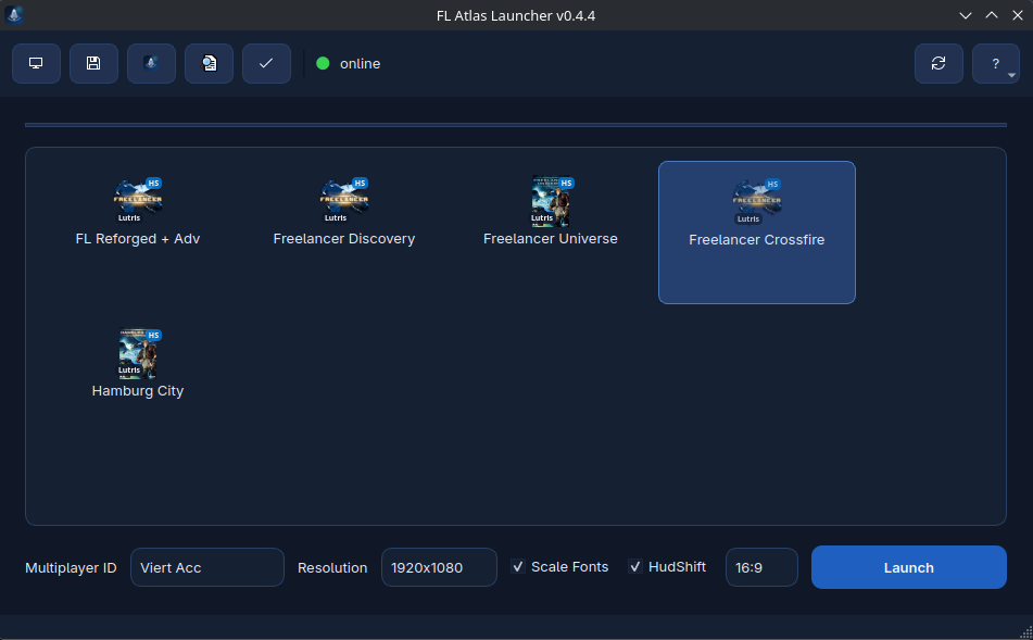 FL Atlas Launcher preview window